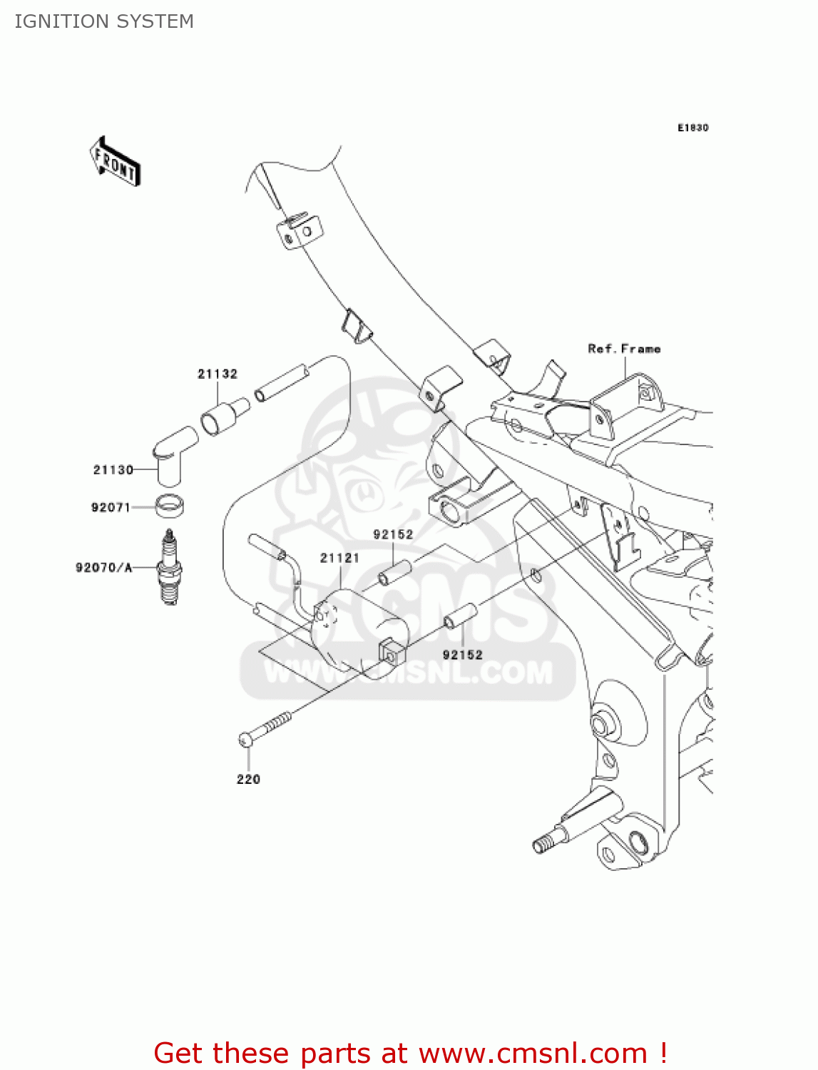 IGNITION SYSTEM AN112D3 KAZER 2004 CANADA