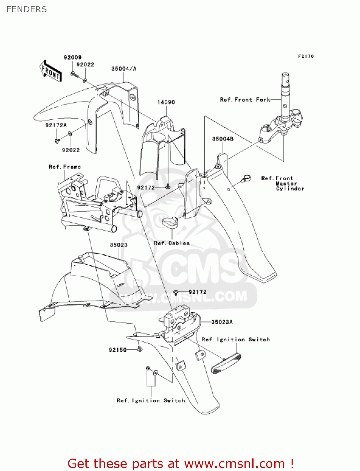 FENDERS AN112D3 KAZER 2004 CANADA