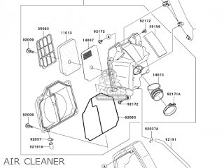 AIR CLEANER - AN112D3 KAZER 2004 CANADA