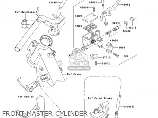FRONT MASTER CYLINDER - AN112D3 KAZER 2004 CANADA