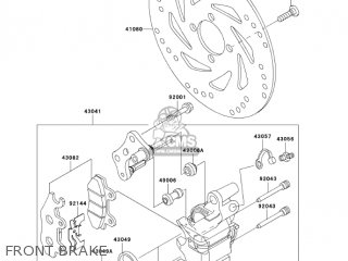 FRONT BRAKE - AN112D3 KAZER 2004 CANADA
