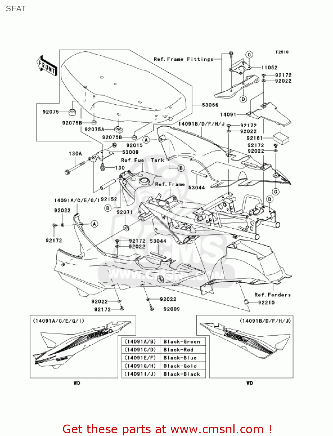 SEAT AN112D6F KAZER 2006 CANADA