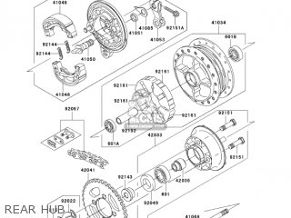 REAR HUB - AN112D6F KAZER 2006 CANADA