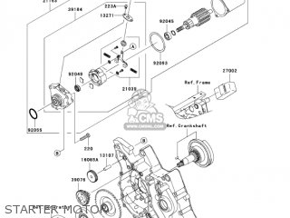 STARTER MOTOR - AN112D6F KAZER 2006 CANADA