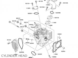 CYLINDER HEAD - AN112D6F KAZER 2006 CANADA