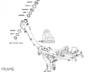 FRAME - AN112D6F KAZER 2006 CANADA