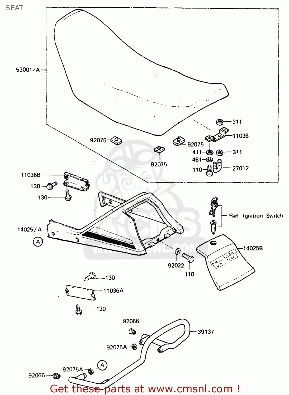 SEAT AR125A1A 1983 EUROPE UK FR SD ST