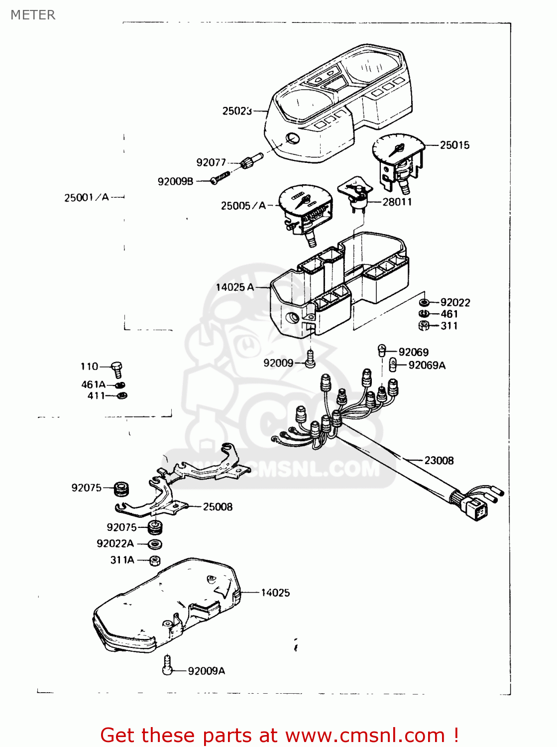 METER AR125A1A 1983 EUROPE UK FR SD ST