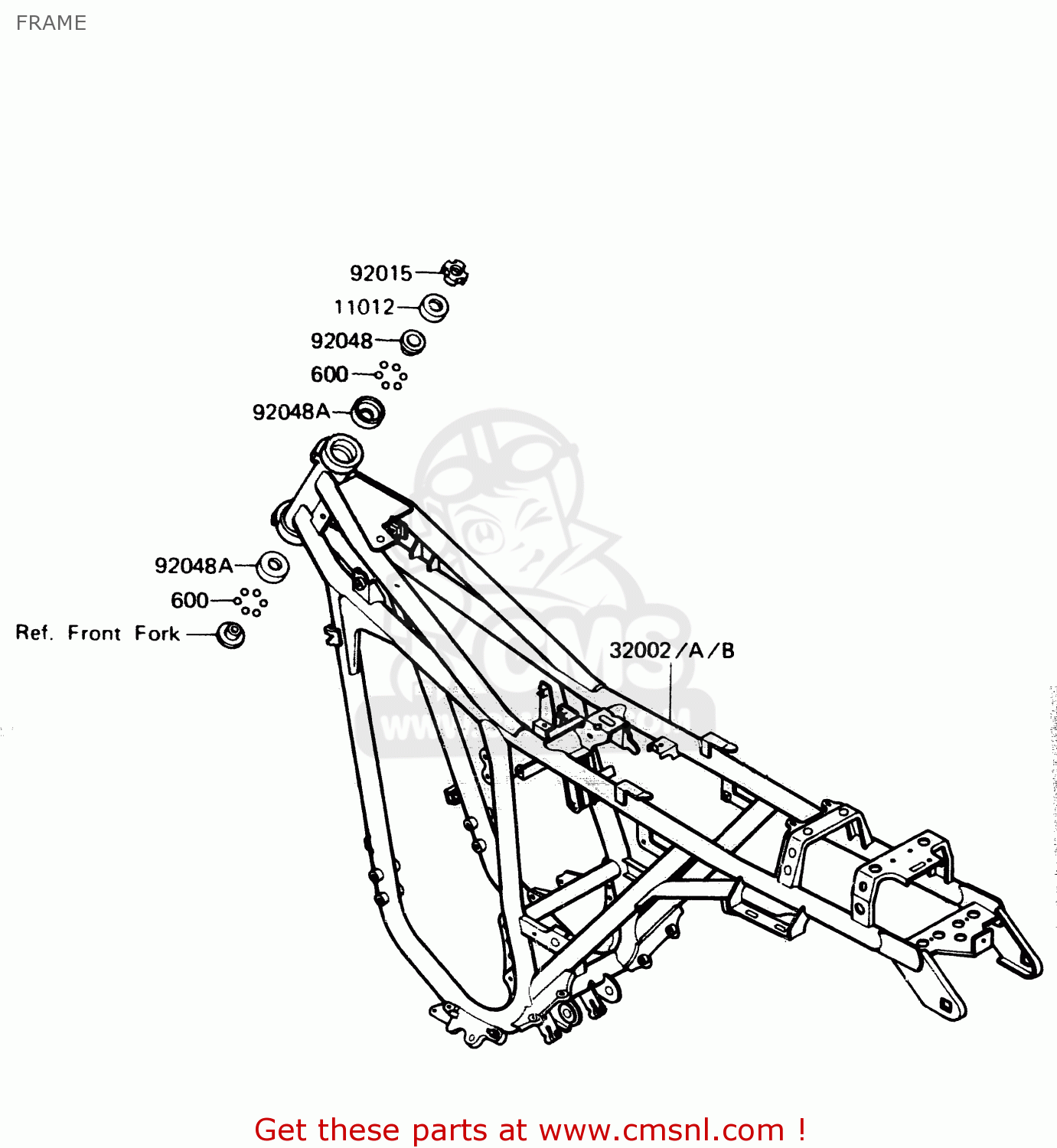FRAME AR125A1A 1983 EUROPE UK FR SD ST