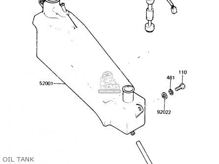 OIL TANK - AR125A1A 1983 EUROPE UK FR SD ST