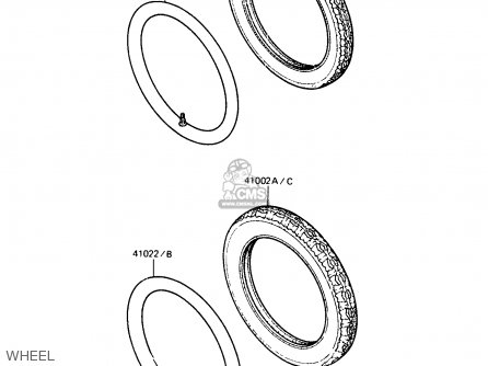 WHEEL - AR125A1A 1983 EUROPE UK FR SD ST