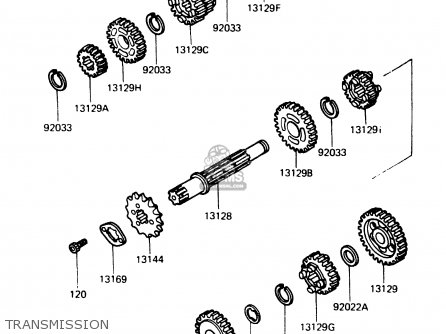TRANSMISSION - AR125A1A 1983 EUROPE UK FR SD ST