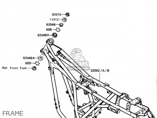 FRAME - AR125A1A 1983 EUROPE UK FR SD ST
