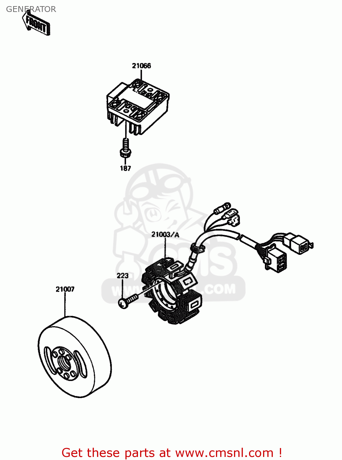 GENERATOR AR125A2 1984 UNITED KINGDOM GR ST SD