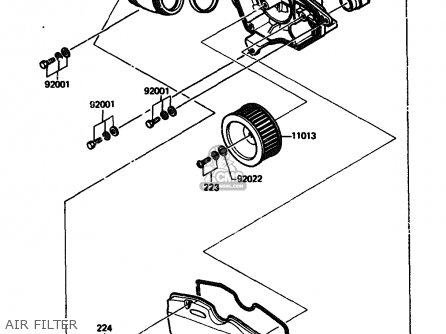AIR FILTER - AR125A2 1984 UNITED KINGDOM GR ST SD