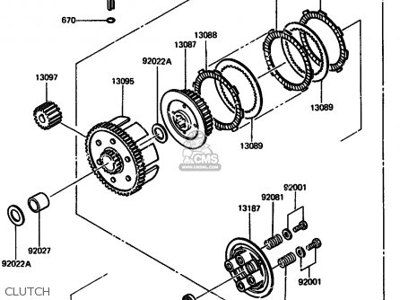 CLUTCH - AR125A2 1984 UNITED KINGDOM GR ST SD