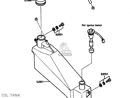 OIL TANK - AR125A2 1984 UNITED KINGDOM GR ST SD