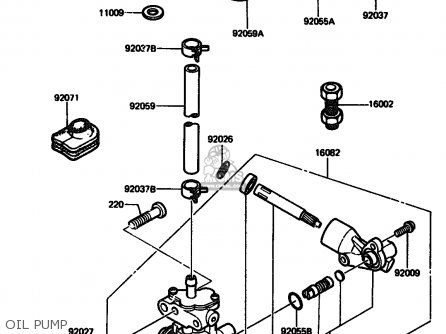 OIL PUMP - AR125A3 1985 UNITED KINGDOM FR GR ST SD