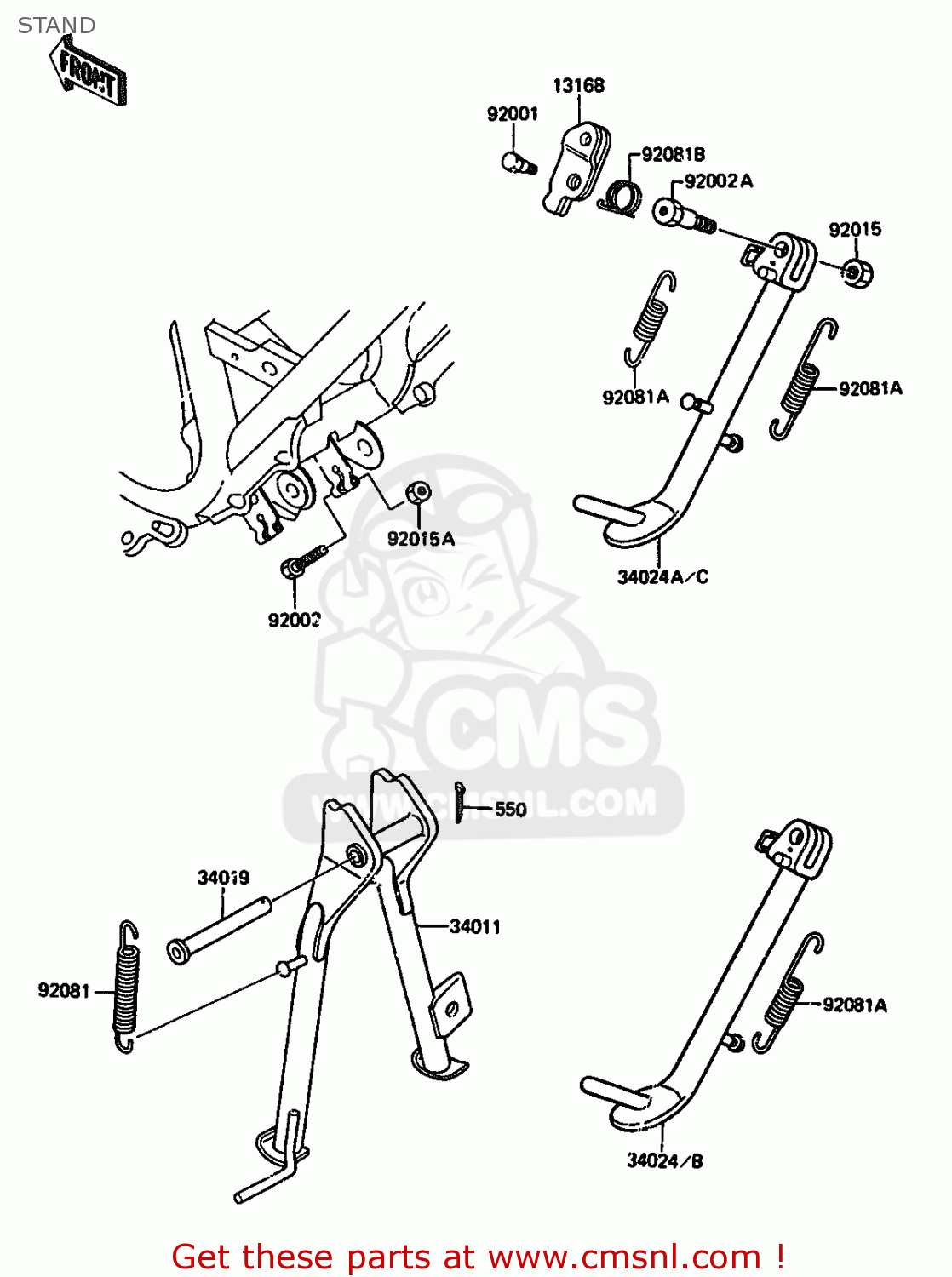 STAND AR125A4 1986 UNITED KINGDOM GR NR SD ST