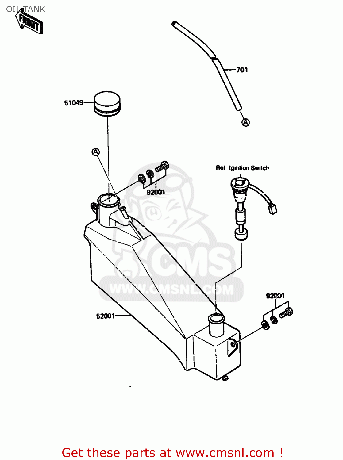 OIL TANK AR125A4 1986 UNITED KINGDOM GR NR SD ST