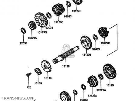 TRANSMISSION - AR125A4 1986 UNITED KINGDOM GR NR SD ST