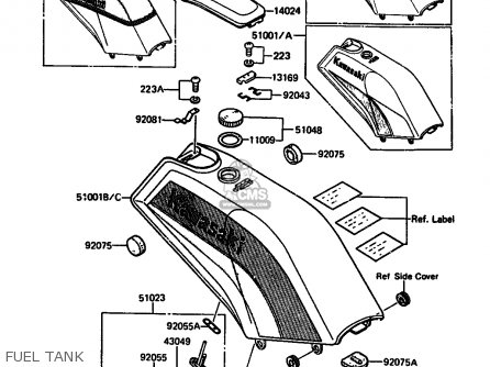 FUEL TANK - AR125A4 1986 UNITED KINGDOM GR NR SD ST