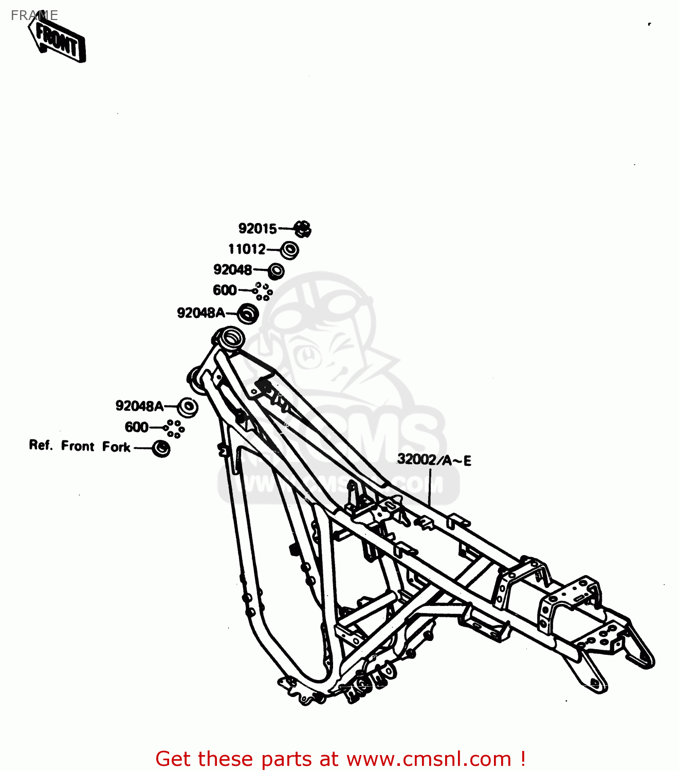 FRAME AR125A5 1987 UNITED KINGDOM GR NR ST