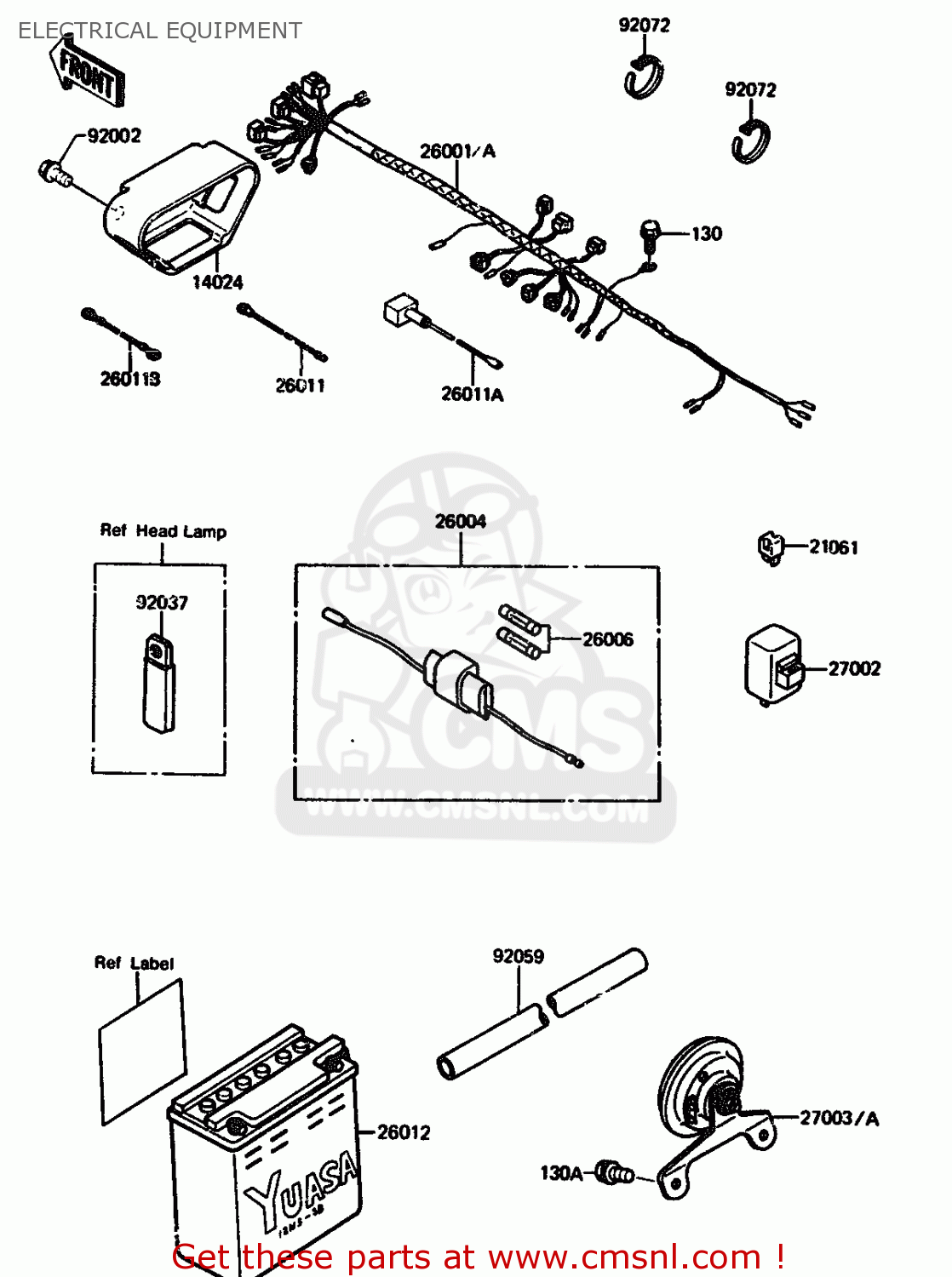 ELECTRICAL EQUIPMENT AR125A5 1987 UNITED KINGDOM GR NR ST