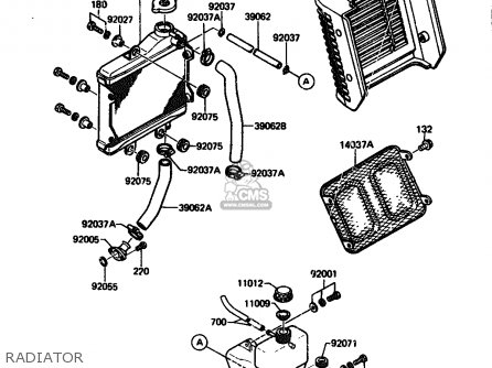 RADIATOR - AR125A5 1987 UNITED KINGDOM GR NR ST