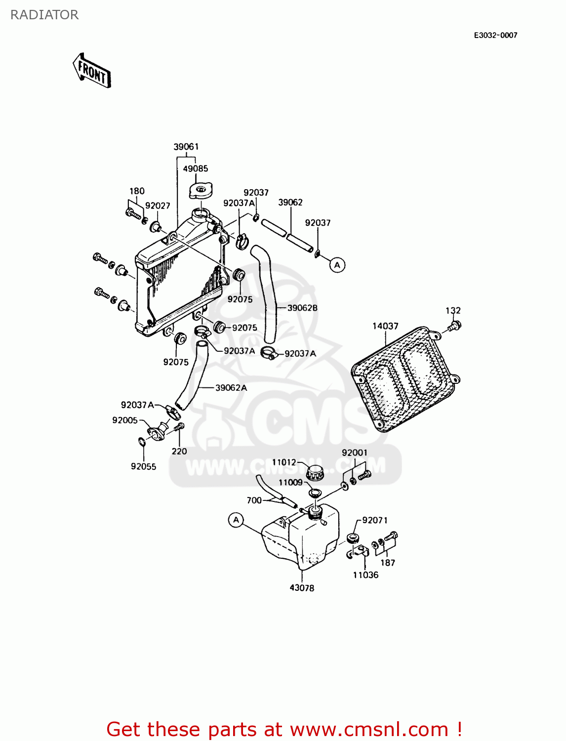RADIATOR AR125A6 1988 UNITED KINGDOM GR NR