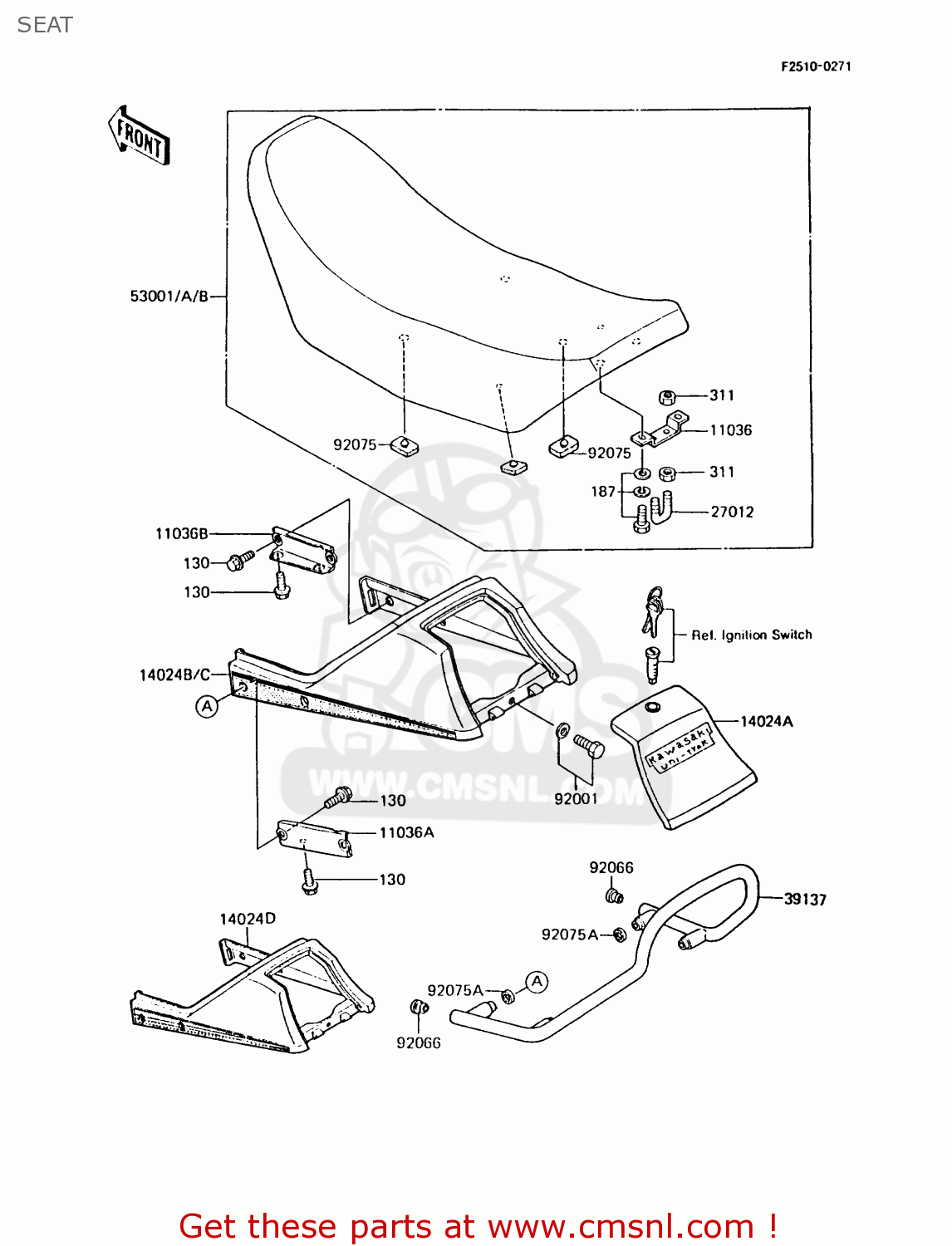 SEAT AR125A6 1988 UNITED KINGDOM GR NR