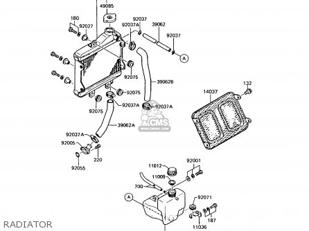 RADIATOR - AR125A6 1988 UNITED KINGDOM GR NR