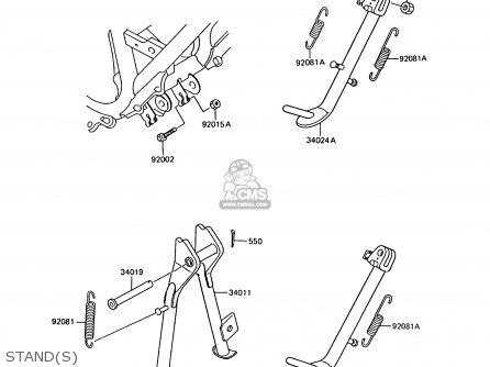 STAND(S) - AR125A6 1988 UNITED KINGDOM GR NR