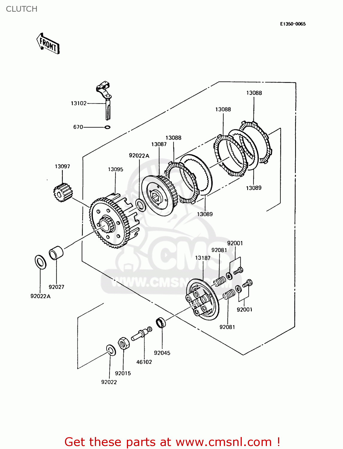 CLUTCH AR125A7 1989 UNITED KINGDOM GR NR