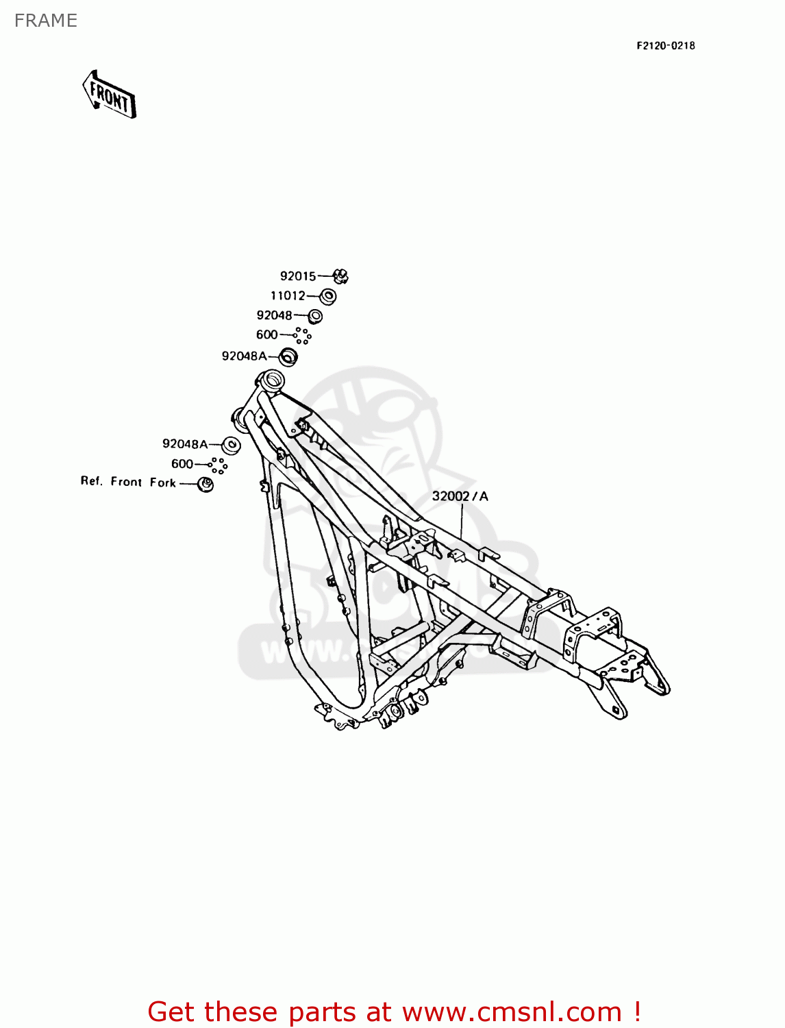 FRAME AR125A7 1989 UNITED KINGDOM GR NR