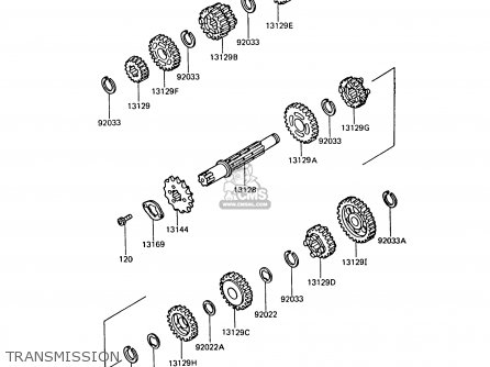 TRANSMISSION - AR125A7 1989 UNITED KINGDOM GR NR