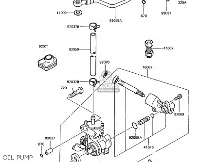 OIL PUMP - AR125A7 1989 UNITED KINGDOM GR NR