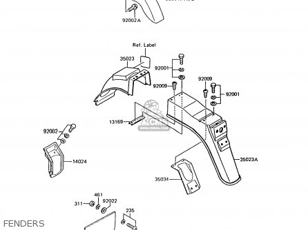 FENDERS - AR125A7 1989 UNITED KINGDOM GR NR
