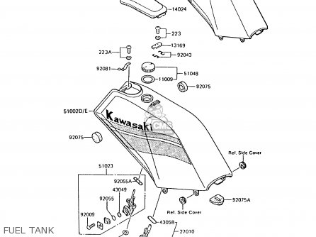 FUEL TANK - AR125A7 1989 UNITED KINGDOM GR NR