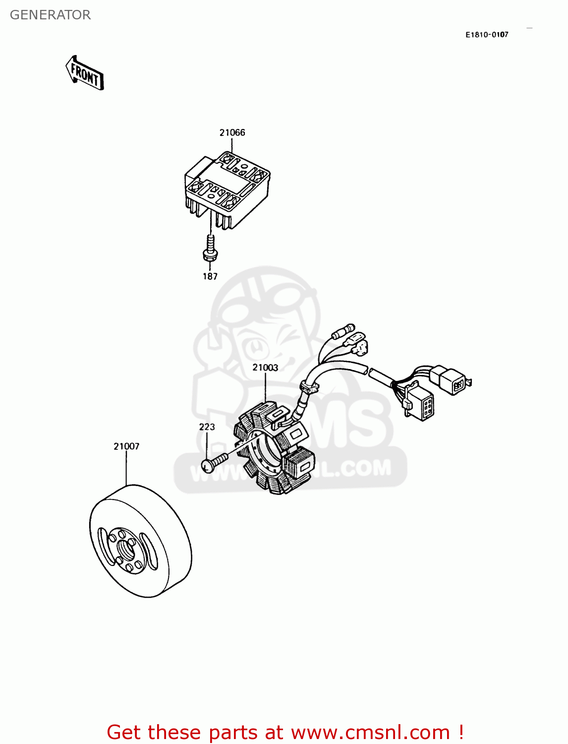 GENERATOR AR125A8 1990 UNITED KINGDOM GR NR