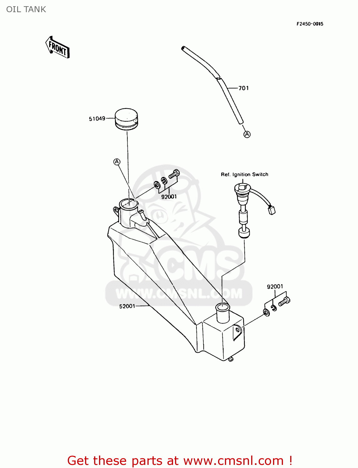 OIL TANK AR125A8 1990 UNITED KINGDOM GR NR
