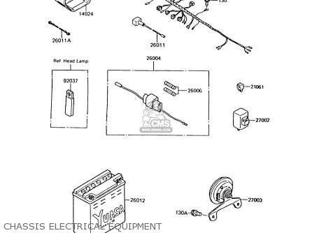 CHASSIS ELECTRICAL EQUIPMENT - AR125A8 1990 UNITED KINGDOM GR NR