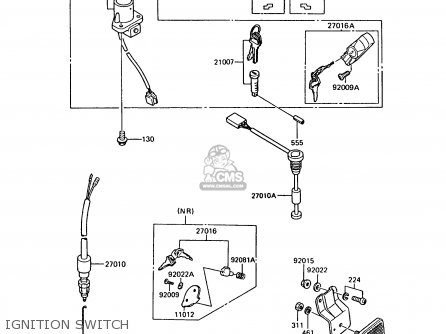 IGNITION SWITCH - AR125A8 1990 UNITED KINGDOM GR NR