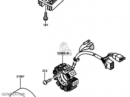 GENERATOR - AR125B2 1985 FRANCE