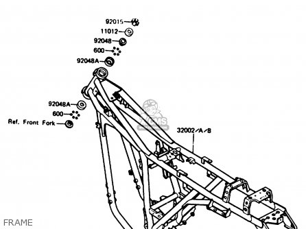 FRAME - AR125B2 1985 FRANCE