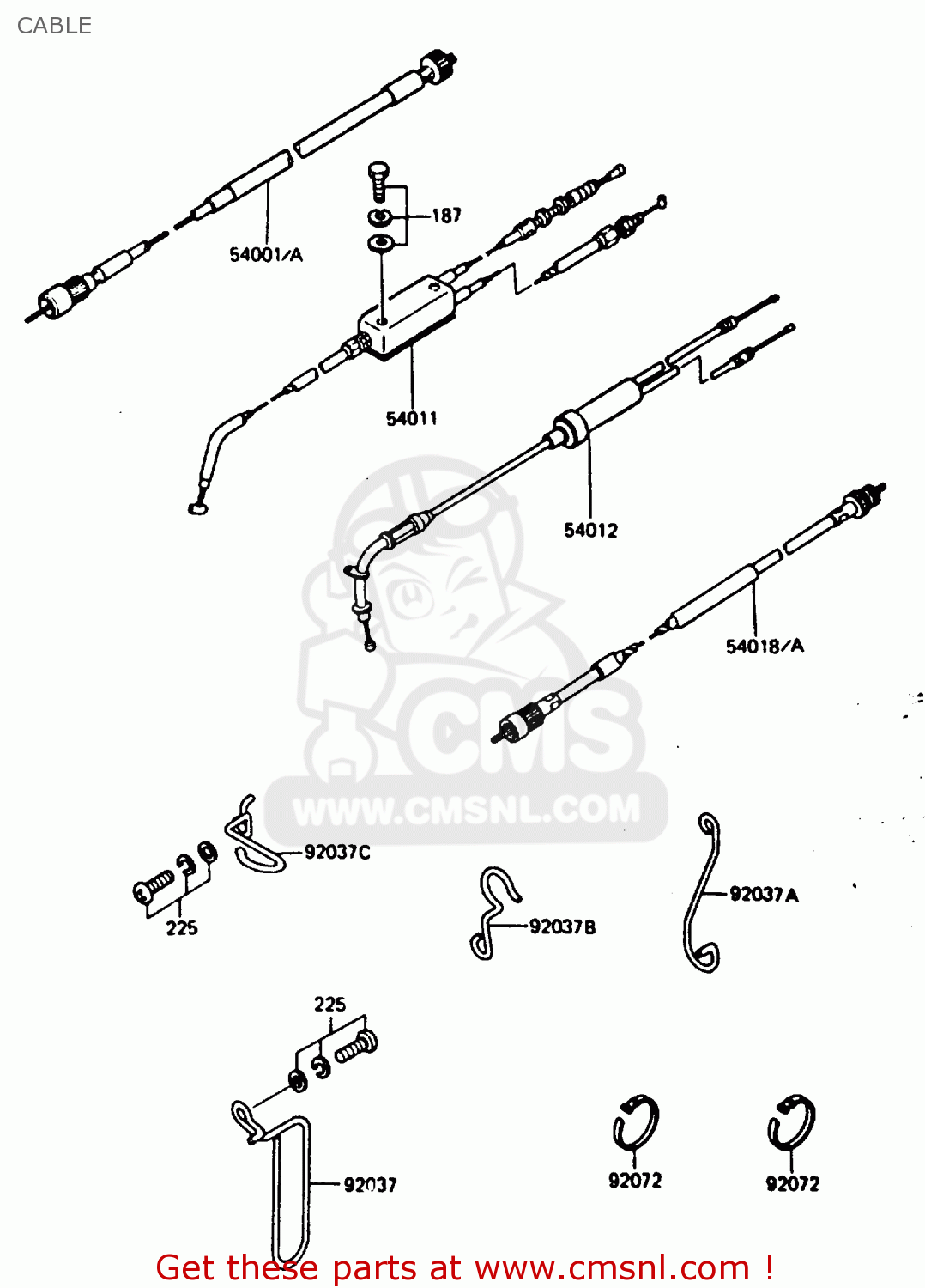 CABLE AR125B3 1986 UNITED KINGDOM FRANCE