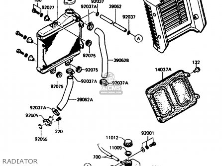 RADIATOR - AR125B3 1986 UNITED KINGDOM FRANCE