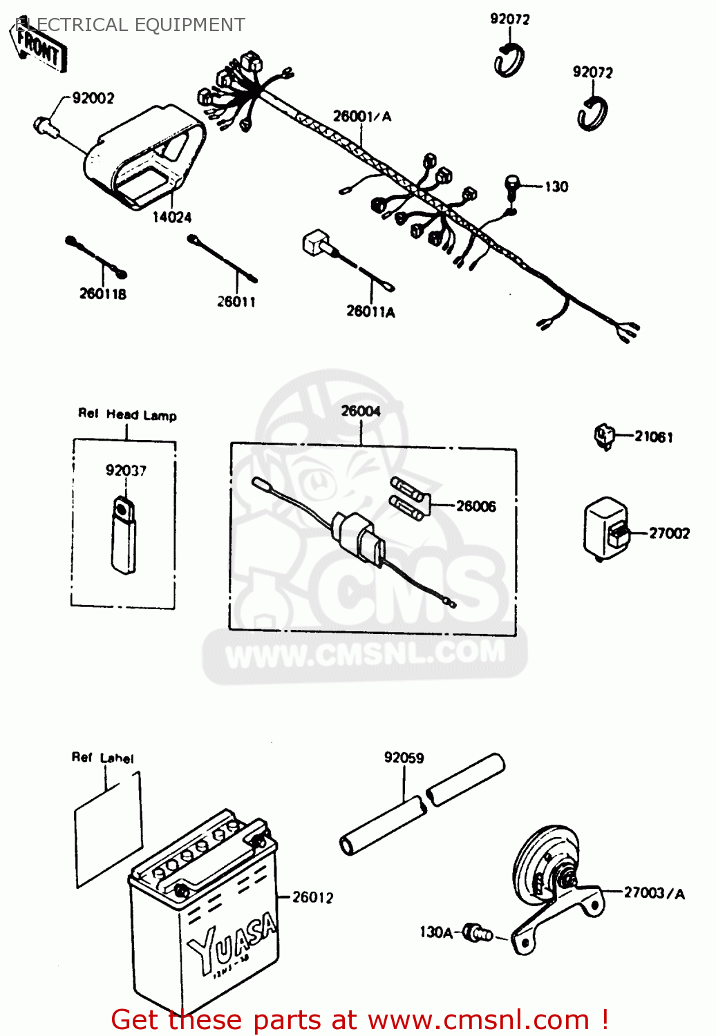 ELECTRICAL EQUIPMENT AR125B4 1987 UNITED KINGDOM FRANCE