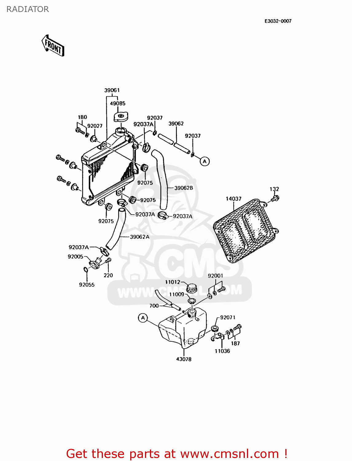 RADIATOR AR125B5 1988 UNITED KINGDOM