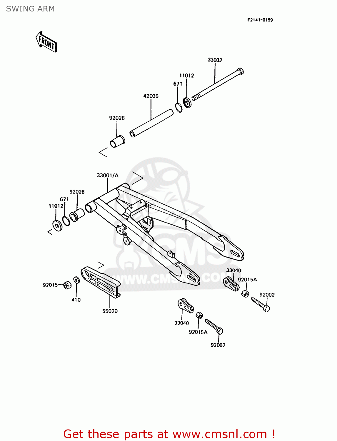 SWING ARM AR125B5 1988 UNITED KINGDOM